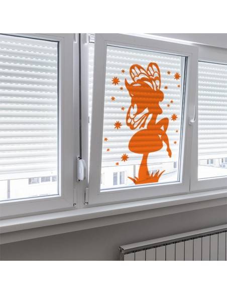 Sticker fée magique transparent