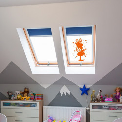 Sticker fée magique transparent