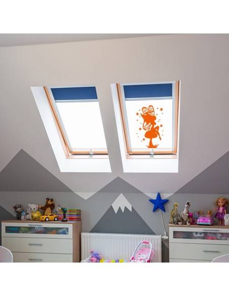 Sticker fée magique transparent