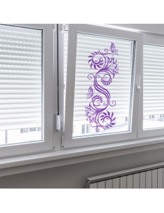 Sticker floral transparent 2