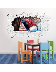 stickers muraux spiderman 2