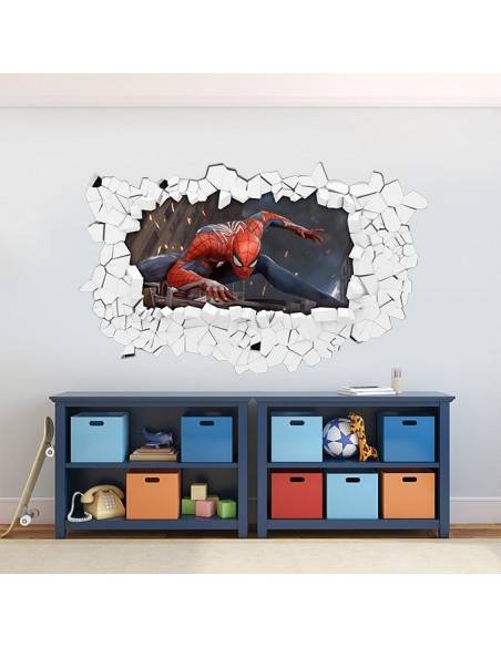 Sticker 3D spiderman