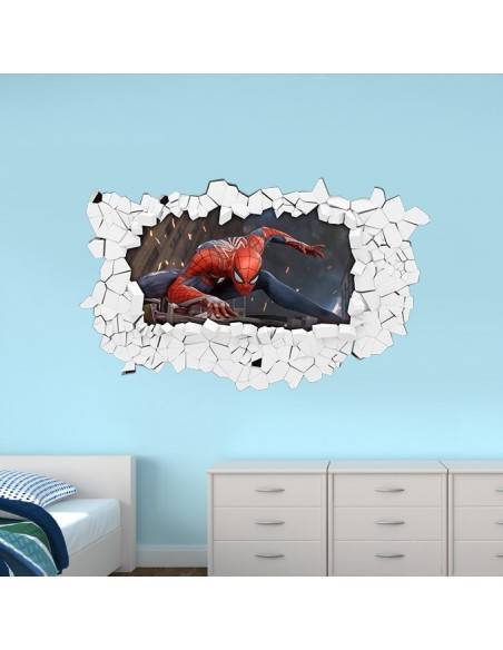 Sticker 3D spiderman