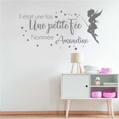 Sticker il était une fois une petite fée