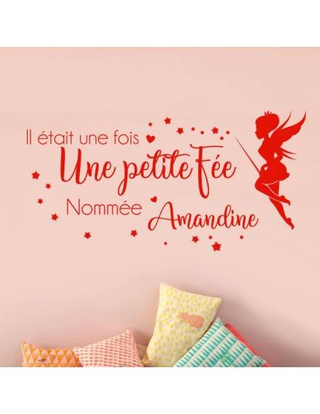 Sticker il était une fois une petite fée