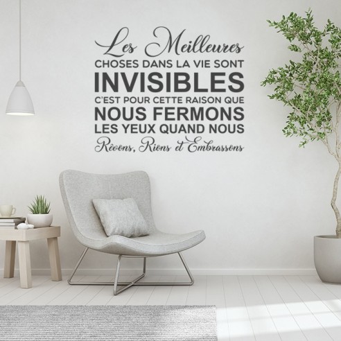 Sticker les meilleures choses dans la vie