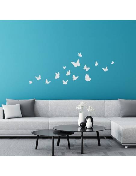 Autocollants muraux papillon, sticker mural papillon, décor de pépinière  papillon, autocollants amovibles en vinyle papillons, art mural aquarelle -   Canada