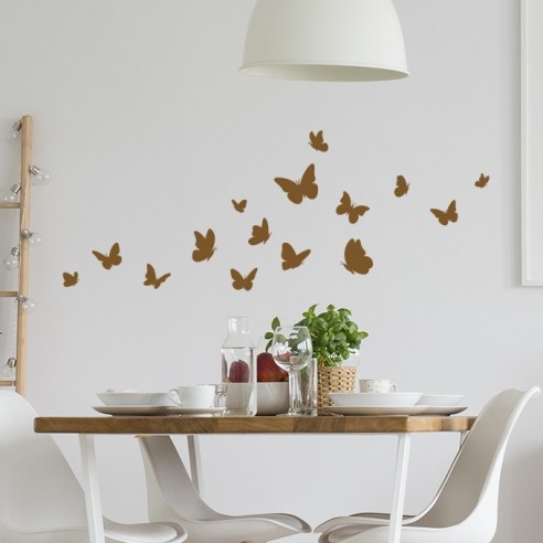 Stickers muraux papillon