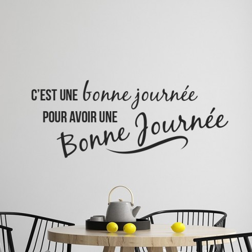 Sticker c'est une bonne journée