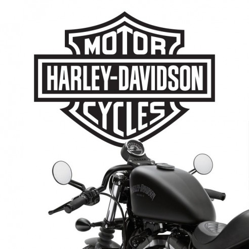 Sticker logo Harley Davidson
