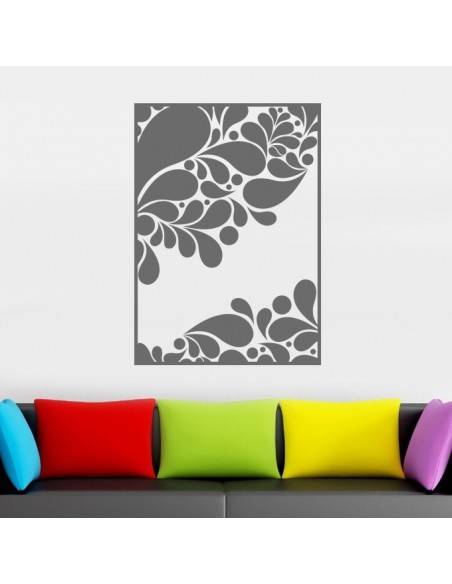 Sticker style encadré design