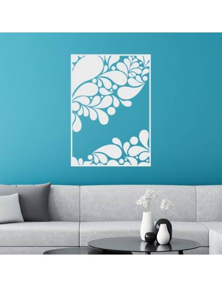 Sticker style encadré design