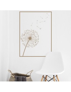 Sticker mural pissenlit 2