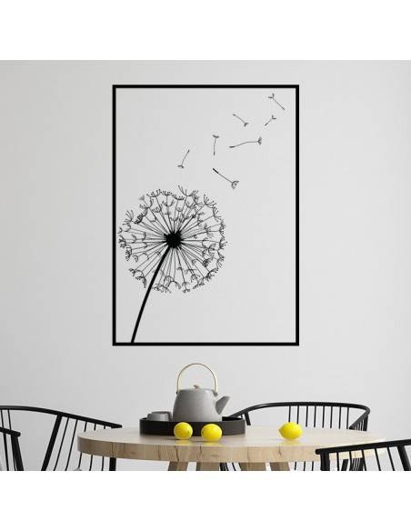 Sticker mural pissenlit