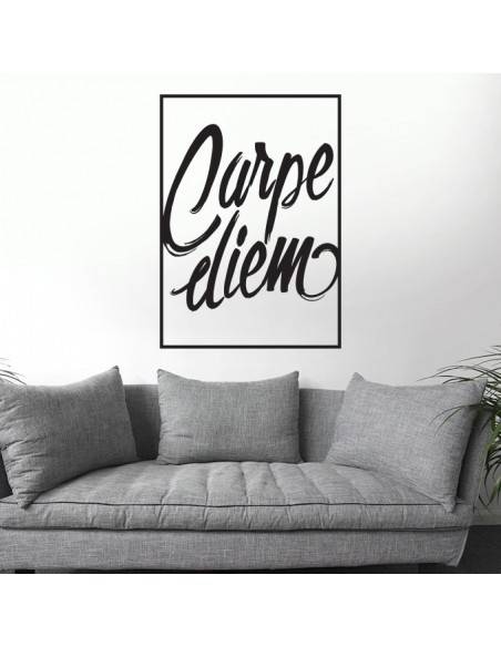 Sticker mural carpe diem