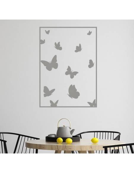 Sticker mural papillons