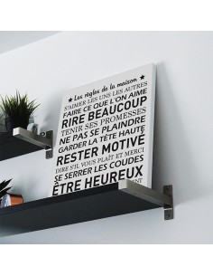 Tableau les règles de la maison