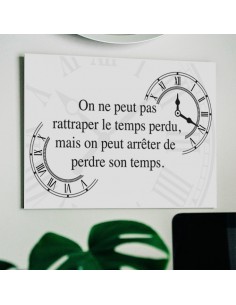 Tableau chez nous le bonheur est fait maison