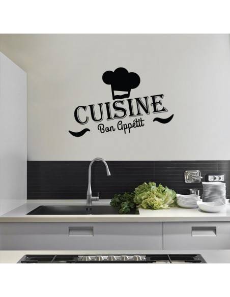 Sticker cuisine bon appétit