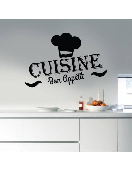 Sticker cuisine bon appétit