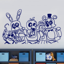 Sticker personnages fnaf