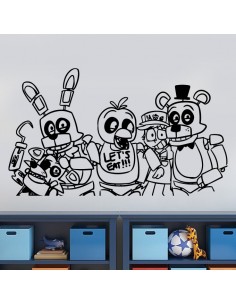 Sticker personnages fnaf