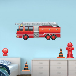 Kit stickers pompier