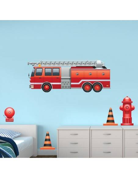 Kit stickers pompier