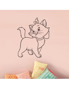 Sticker mural Marie les aristochats