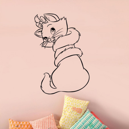 Sticker les aristochats marie