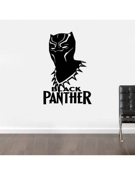 Sticker mural black panther