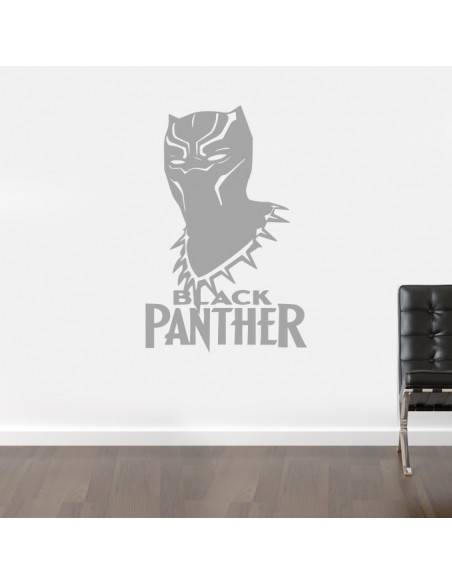 Sticker mural black panther
