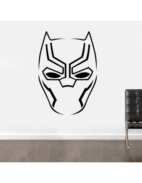 Sticker mural black panther