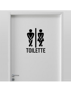 Stickers toilette