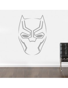Sticker mural black panther 2