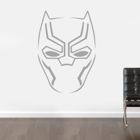 Sticker mural black panther