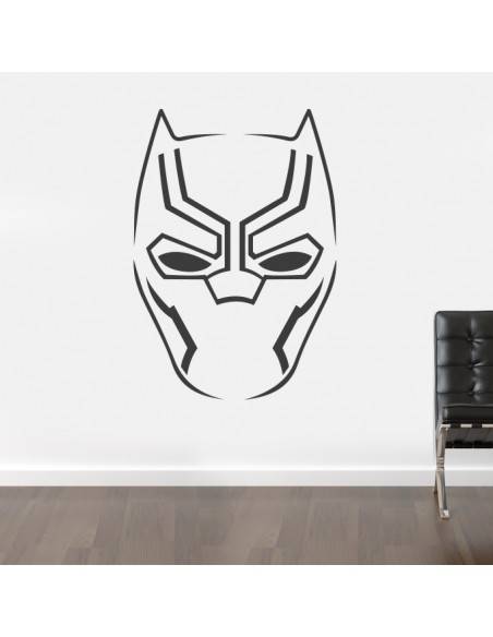 Sticker mural black panther