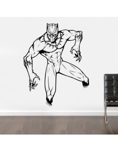 Sticker black panther