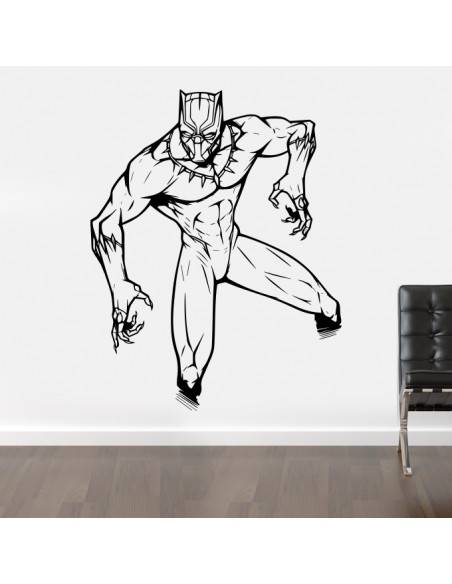 Sticker black panther