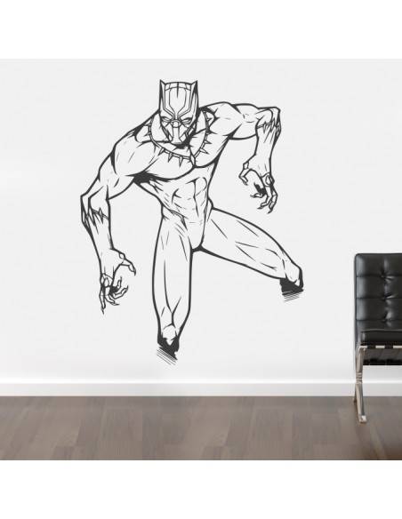 Sticker black panther