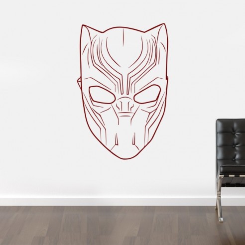 Sticker black panther