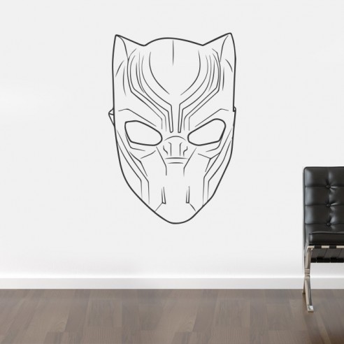 Sticker black panther