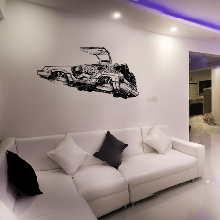 stickers retour vers le futur