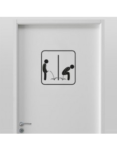 Stickers toilette