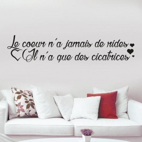 stickers citation romantique