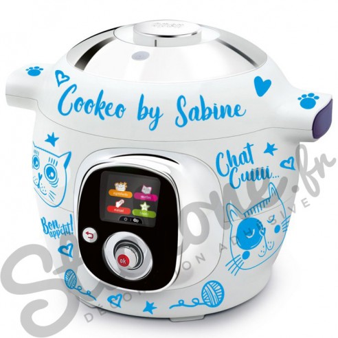 Stickers cookeo chat personnalisé