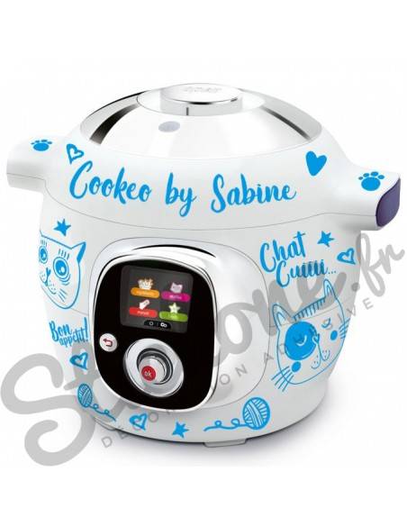 Stickers cookeo chat personnalisé