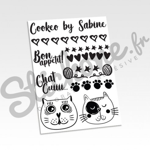 planche de stickers cookeo
