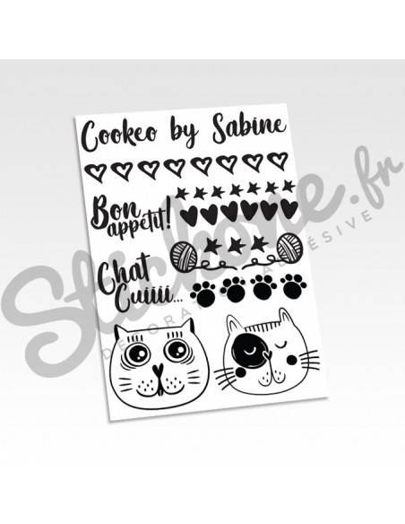 planche de stickers cookeo