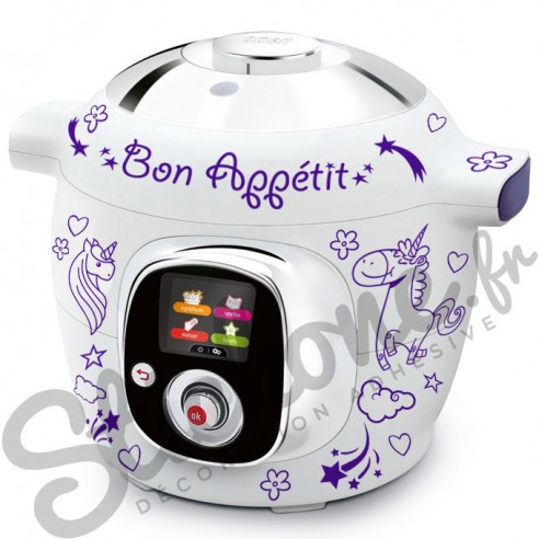 Stickers cookeo licorne